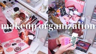 monthly makeup organization *pr & makeup drawers*  July 2024