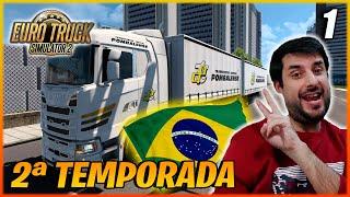 EURO TRUCK SIMULATOR 2 T2 #1 - PARTI Á BUSCA DO BRASIL COM OS POMBALENSES!