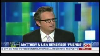 Matthew Perry & Lisa Kudrow on "Piers Morgan Live" (July 26, 2013) [1/2]