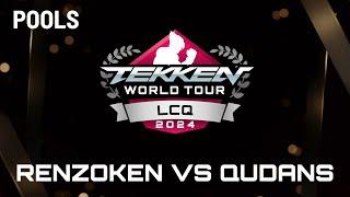 TWT Finals 2024 LCQ |  AXE | RenZoKeN (Hwoarang) vs Liquid | Qudans (Heihachi) - Pools