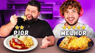 Filé à Parmegiana Melhor Avaliado VS Pior Avaliado! - React Thiago Quatroque