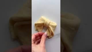 Формовка булочек Бантик #выпечка #сдоба #булочки