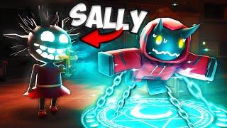 I Found THE SALLY MONSTER in Roblox DOORS...