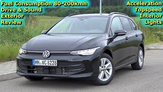 2024 VW Golf 8 Variant 1.5 TSI Facelift  Manual (116 PS) TEST DRIVE