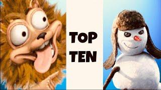 Top Ten Forgotten Mascots