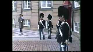 Changing Guard in Copenhagen.