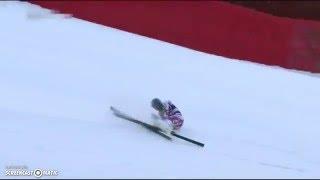 Matthias Mayer crash/Val Gardena/19 Dec.2015