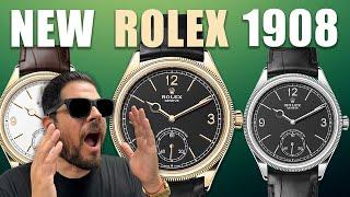 THE ROLEX WATCH I DIDN'T KNOW WE NEEDED!! - NEW ROLEX 1908!!