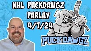 Free 3-Team NHL Parlay For Today Sunday 4/7/24 NHL Free Pick | NHL Betting Tips