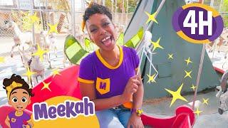 Meekah The Fairy!! | 4 HOURS OF MEEKAH! | Educational Videos for Kids