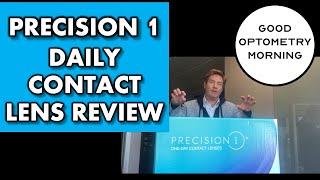 PRECISION 1 DAILY DISPOSABLE CONTACT LENS REVIEW & SPECIFICATIONS: SILICONE HYDROGEL LENS FROM ALCON