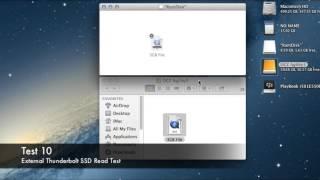 Thunderbolt vs USB 3.0 vs USB 2.0 vs SATA Speed Test SSD / HDD