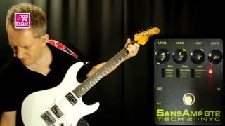 Tech 21 SansAmp GT-2 Stompbox Review | Bax Music