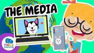 THE MEDIA | CURIOSITIES FOR KIDS | Happy Learning #media ️