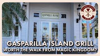 Lunch at Gasparilla Island Grill | Is it worth the walk from Magic Kingdom?