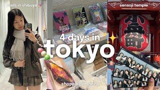 japan vlog  sensoji temple, ginza + akihabara, nails in shibuya & eating our way thru japan