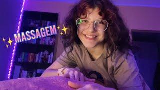 ASMR ~ Massagem relaxante nas suas costas 🫶