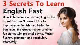 3 Secrets to Learn English Fast Like a Pro  Learn English Through Stories |  Graded Reader