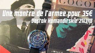 Une montre de l'armée pour 35€ - Vostok Komandirskie 211398