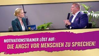 Motivationstrainer löst auf: Die Angst vor Menschen zu sprechen!