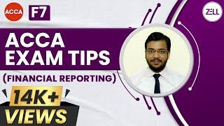 ACCA - F7 (Financial Reporting) Exam Tips