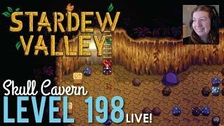 Skull Cavern Mines Level 198 in Stardew Valley - LIVE!