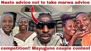 IAMMARWA JEALOUS ITSNASTO ADVICED NOT TO TAKE MARWA BUILDING ADVICE. WHY IAMMAYUGUNO COPING NASTO