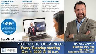 100 Days to Greatness HomeSmart Agents Invitational | HomeSmart Marketing Services