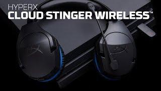 Ps4対応ワイヤレスゲーミングヘッドセット - HyperX Cloud Stinger Wireless