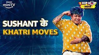 Sushant Khatri's Fiery Dance Moves| Hip Hop India | Remo D'souza, Badshah, Raftaar | Amazon miniTV