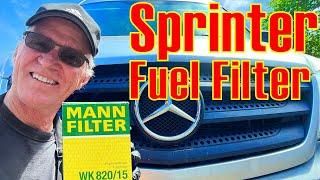 Mercedes Sprinter Van Fuel Filter Replacement
