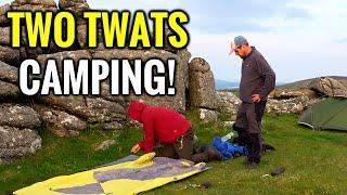 Hilarious WILD CAMPING Adventure On DARTMOOR | Naturehike Vik & Cloud Up 2 Budget Tents