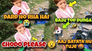 SAM PLZ CHORDO ||DARD HO RHA HAI ||BAZU TOD DUNGA ||@sam..vlogs786 ||Ducati bike