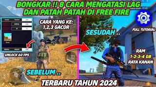 CARA ATASI LAG PATAH-PATAH DI FREE FIRE ! 8 CARA MENGATASI LAG DI FREE FIRE TERBARU 2024