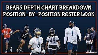Bears Depth Chart Breakdown || 53 Man Roster Projection
