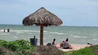 The beach at Rockport Texas