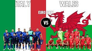 Italy vs Wales Football National Teams Euro 2021