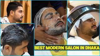 Best Men's Grooming Center in BD | Hair Cutting/Hair Style/Body Message| Adonis Men's Grooming Salon