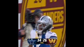 Israel Mukuamu intercepts the Jayden Daniels pass vs. Washington Commanders