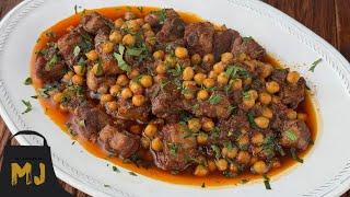 Garbanzos con costillas de cerdo