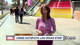 Top 10 crime hot spots on the Las Vegas Strip