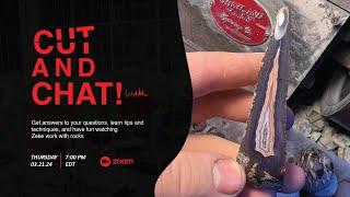 CUT & CHAT | An Interactive Live Rock Cutting Demo