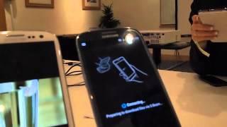 Samsung I9300 Galaxy S III S Beam demo