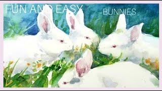 Painting Adorable Baby Bunnies: A Step-by-step Tutorial