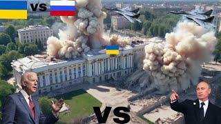 30 Seconds ago, the Ukrainian Parliament building was bombarded by Russian MiG-29s, Arma3