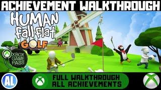 Human Fall Flat - Golf Level #Xbox Achievement Walkthrough - Xbox Game Pass