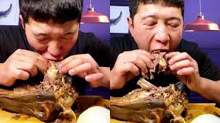 ASMR Sheep Head Eating Show  Mukbang Eating Goat Head Mouth Watering With Delicious Sound #49