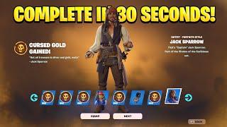 How To COMPLETE ALL CURSED SAILS QUESTS in Fortnite! (Jack Sparrow)