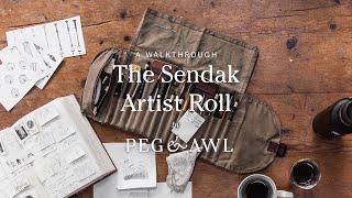 The Sendak Artist Roll: A Walkthrough | Peg and Awl