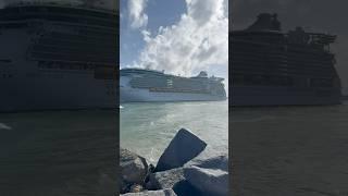 Liberty of the Seas departing Port Everglades #porteverglades #libertyoftheseas #royalcaribbean